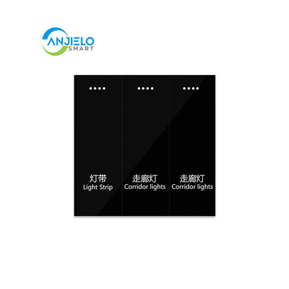 Anjielo Smart Home Relay Switch - Built-in signal amplifier/Zigbee3.0 gateway direct connection/capacitive multi-touch design