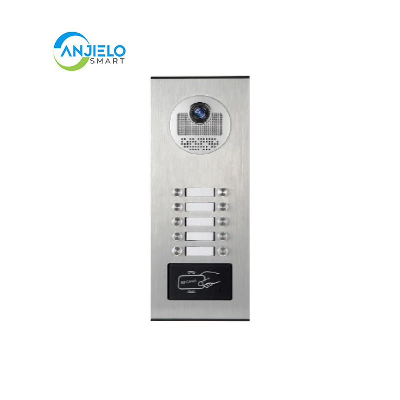 Anjielo Smart Home Tuya Wifi Video Doorphone Doorbell Camera Villa Wifi Video Intercom System for Multi-apartment