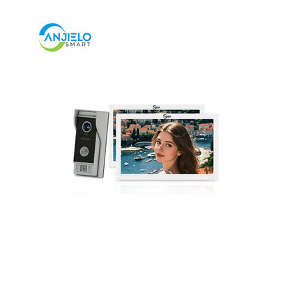 Anjielo Smart Tuya Smart Home 10 Inch WiFi Video Doorbell Intercom with RFID Entry Management System