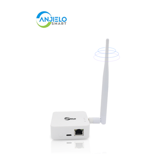 Anjielo Smart Home Wireless Access Point New 2025 WIFI HaLow Bridge Type-C Interfacfast for Connection Long-Range Upto 1 KM