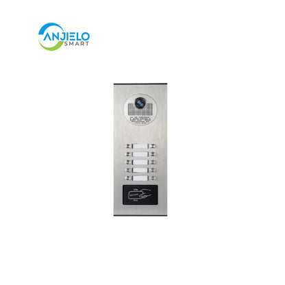 Anjielo Smart Home Tuya Wifi Video Doorphone Doorbell Camera Villa Wifi Video Intercom System for Multi-apartment