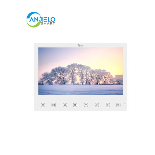 Anjielo Smart 10 inch Tuya Smart Screen 1080P Video Intercom System Supprot 128G SD Card