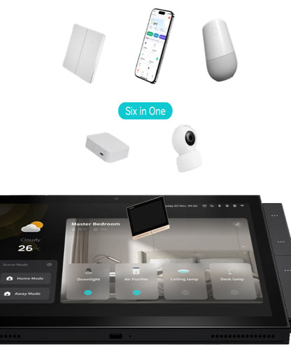 Anjielo New product 10.1" In-Wall Tuya Smart Control: Alexa Voice & Zigbee Hub