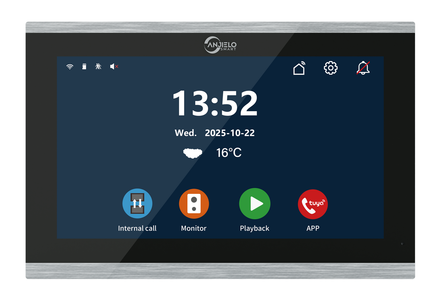 ANJIELO SMART 1080P TUYA Video intercom 7inch 10inch Touch Monitor