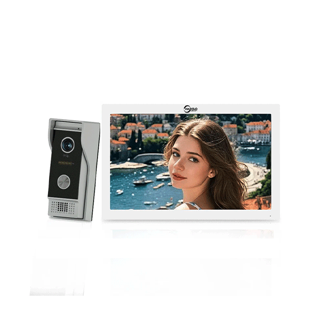 Anjielo Smart Tuya Smart Home 10 Inch WiFi Video Doorbell Intercom with RFID Entry Management System