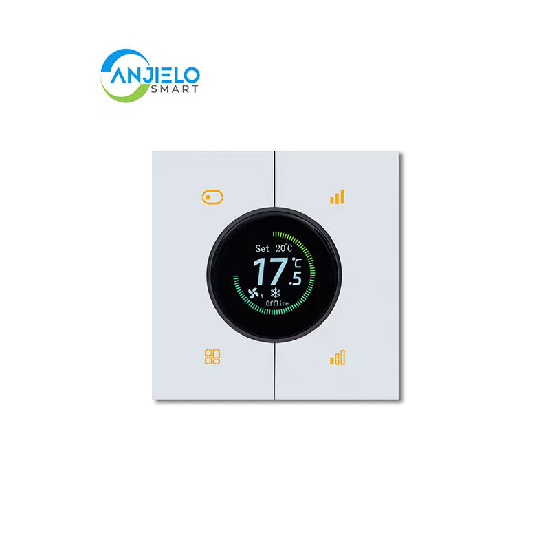 Anjielo Smart Home Tuya Zigbee Smart Digital Thermostat Outdoor Gas Control Knob Temperature Controller Floor Heating Room Shower