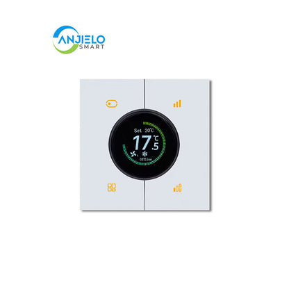 Anjielo Smart Home Tuya Zigbee Smart Digital Thermostat Outdoor Gas Control Knob Temperature Controller Floor Heating Room Shower