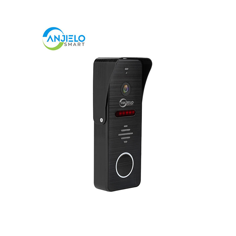 Anjielo New Tuya 7/10 Inch Video Wifi Intercom Tuya Smart Home Wired video doorbell System 1080P 148°Doorbell Camera Full Touch Monitor