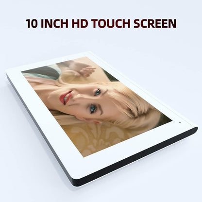 Anjielo Video Intercom System Smart Home 1080P HD Night Vision Doorbell Camera Video Porteiro with 10''Touch Screen Monitor for Home Safety Support Tuya