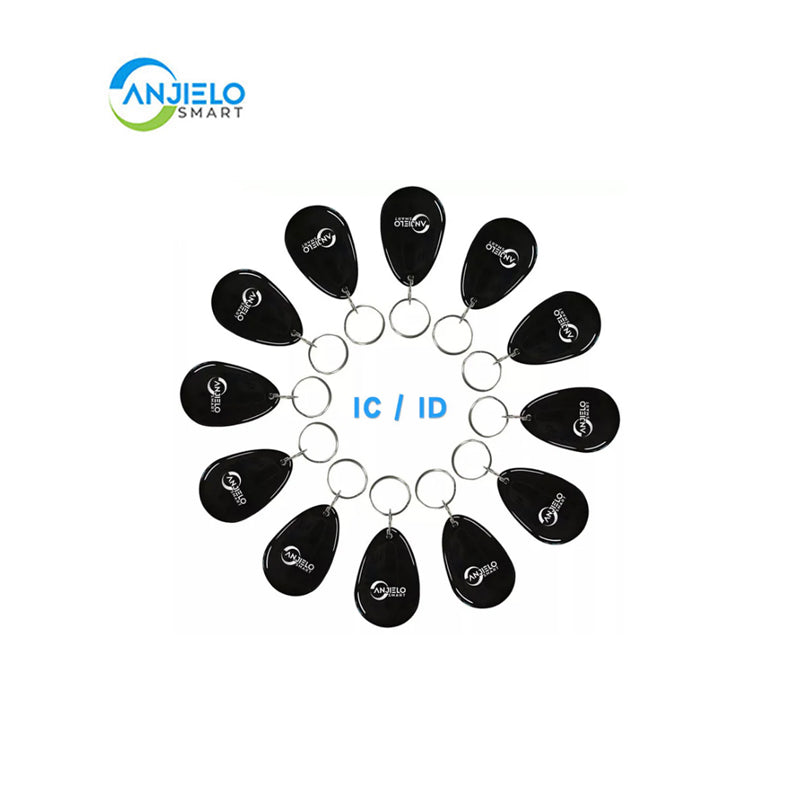 Anjielo Smart Black Access Card IC Card Or ID Card Video Intercom Accessories Custom Epoxy Cards