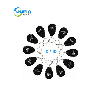 Anjielo Smart Black Access Card IC Card Or ID Card Video Intercom Accessories Custom Epoxy Cards