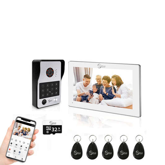 Anjielo Smart Advanced Smart Video Intercoms Door Access Control Device with Clear Audio & Visual Connectivity