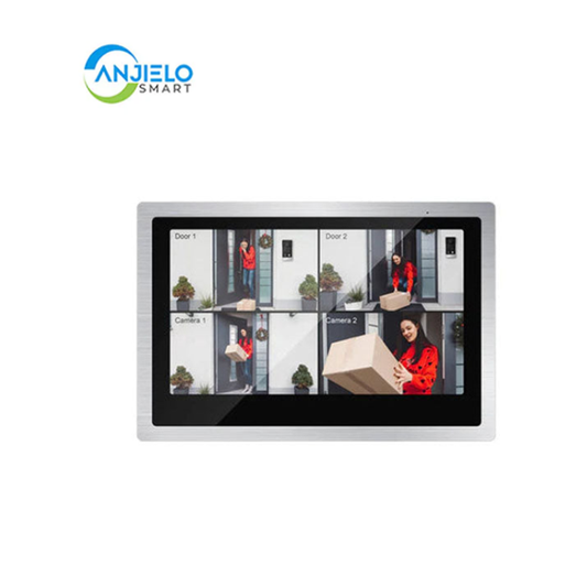 Anjielo Smart iDVR 15.6 inch Touch Screen Monitor with Motion Detection For Video Intercom Systems
