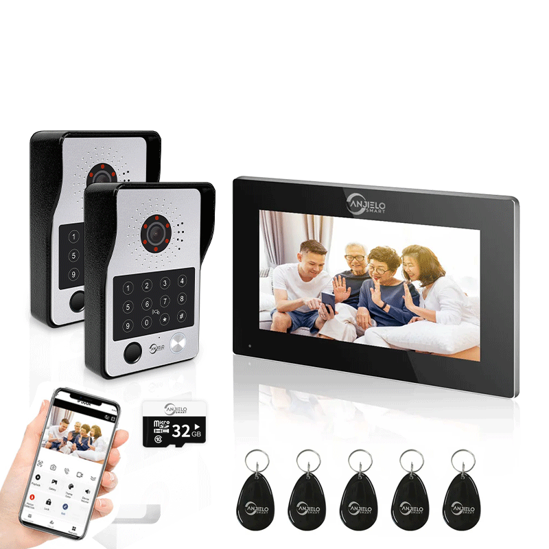 Anjielo Smart Advanced Smart Video Intercoms Door Access Control Device with Clear Audio & Visual Connectivity