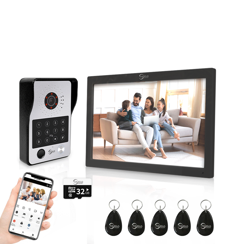 Anjielo Smart Advanced Smart Video Intercoms Door Access Control Device with Clear Audio & Visual Connectivity