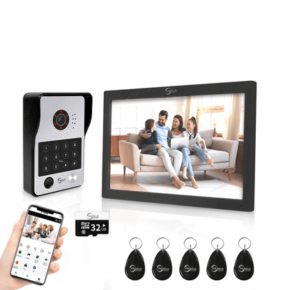Anjielo Smart Advanced Smart Video Intercoms Door Access Control Device with Clear Audio & Visual Connectivity