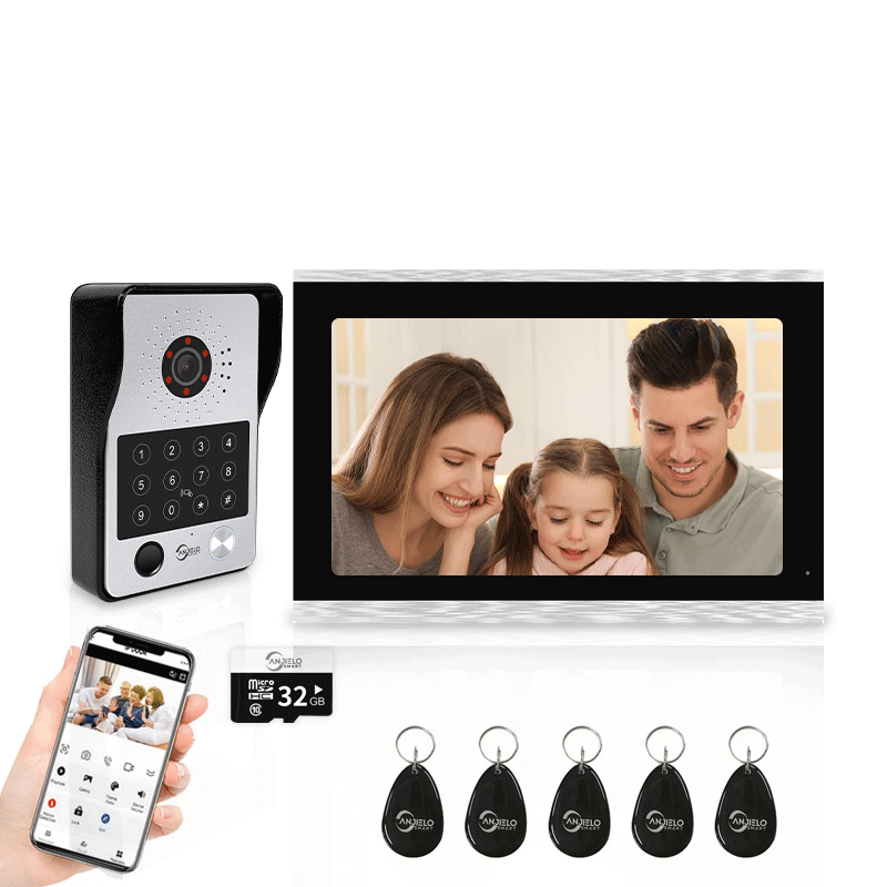 Anjielo Smart Advanced Smart Video Intercoms Door Access Control Device with Clear Audio & Visual Connectivity