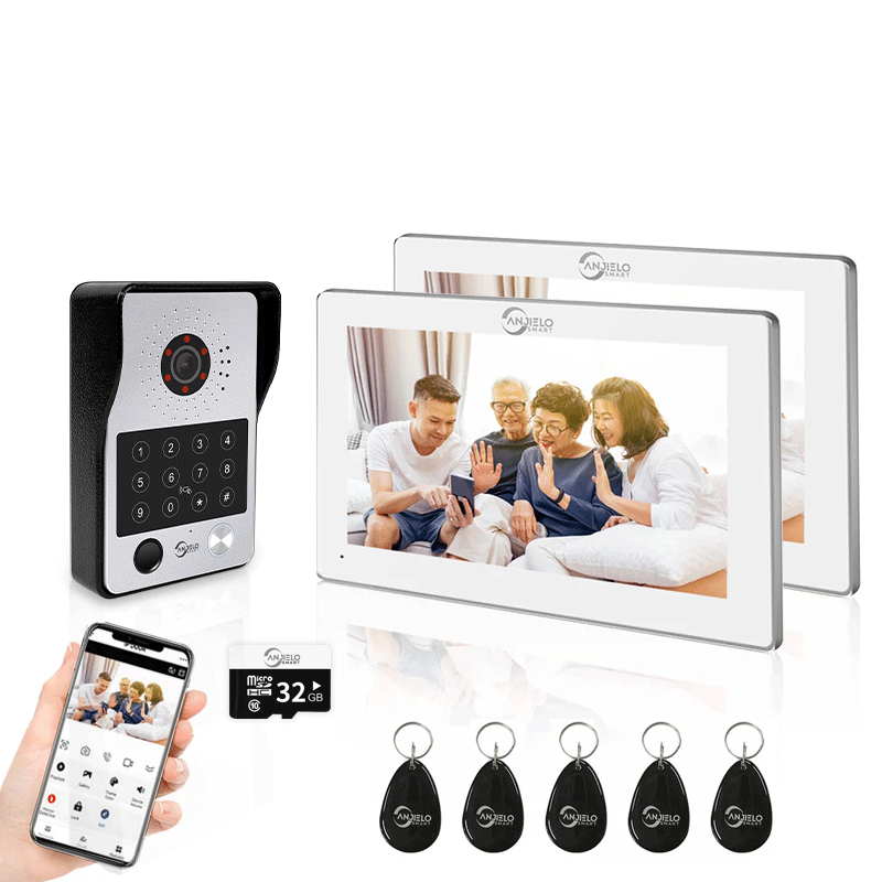 Anjielo Smart Advanced Smart Video Intercoms Door Access Control Device with Clear Audio & Visual Connectivity