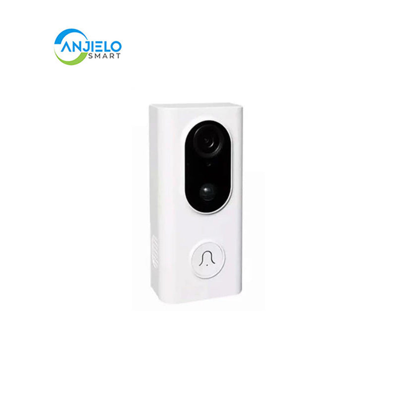 Anjielo Smart Home Tuya Smart Life App Wifi Wireless Video Door Phone Support Alexa & Google Home Doorbell Camera