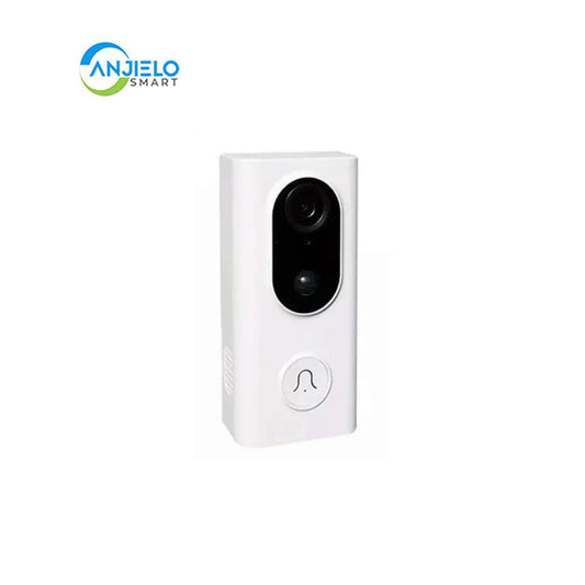 Anjielo Smart Home Tuya Smart Life App Wifi Wireless Video Door Phone Support Alexa & Google Home Doorbell Camera
