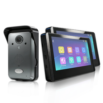 Anjielo AHD 7-inch touchscreen Smart Wireless Doorbell with Video Intercom doorbell tuya app