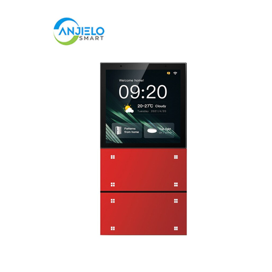 Anjielo Smart Home Tuya 4-Inc Smart Home Control Panel LCD Touch  Switch House Homekit Domotica Remote Home Automation WIFI all tuya Central Controller