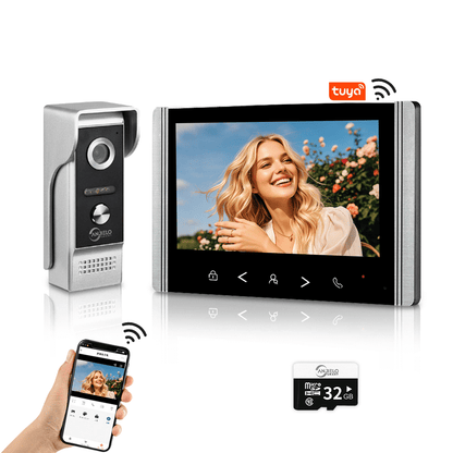 Anjielo Smart Home HD Video Intercom System Wifi Video Intercom Doorbell for Villa and Home