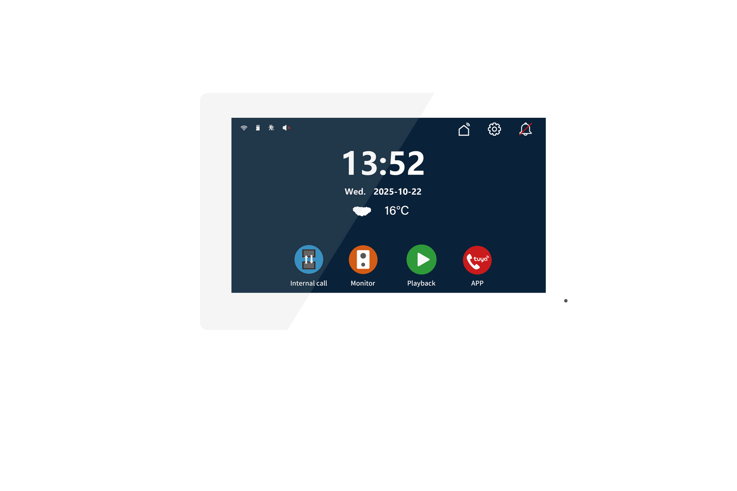 Anjielo Smart Home Newest Tuya Wifi AHD Doorphone with 7/10 Inch Monitors Video Intercom System  for Multi-family Users.