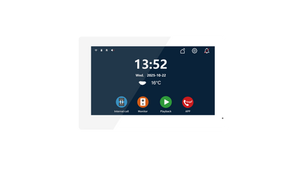 Anjielo Smart Home Newest Tuya Wifi AHD Doorphone with 7/10 Inch Monitors Video Intercom System  for Multi-family Users.