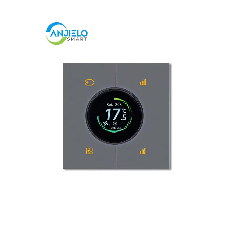 Anjielo Smart Home Tuya Zigbee Smart Digital Thermostat Outdoor Gas Control Knob Temperature Controller Floor Heating Room Shower