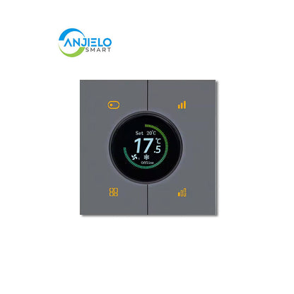 Anjielo Smart Home Tuya Zigbee Smart Digital Thermostat Outdoor Gas Control Knob Temperature Controller Floor Heating Room Shower