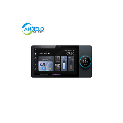 Anjielo Smart Home Wide Automatic Control System with 8-Inch Touchscreen, Knobs & Dual Base Units by Anjielo, Support 6 Language(English,Russian, Arabic, Persian, Polish, Portuguese)