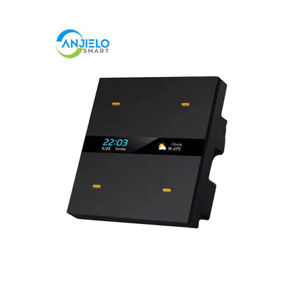 Anjielo Smart Home ZigBee-Compatible Anjielo 4-Way Smart Composite Switch with Body Detection Technology