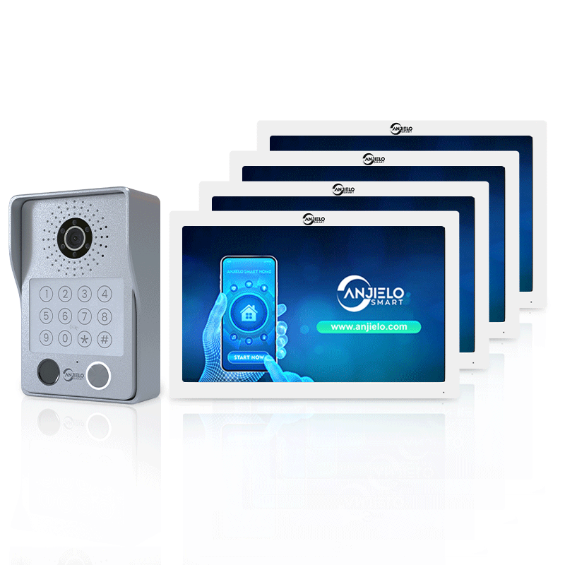 Anjielo Smart Advanced Smart Video Intercoms Door Access Control Device with Clear Audio & Visual Connectivity