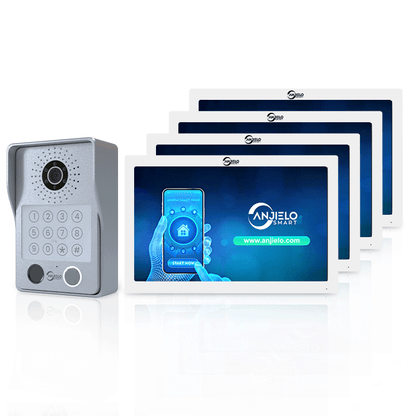 Anjielo Smart Advanced Smart Video Intercoms Door Access Control Device with Clear Audio & Visual Connectivity