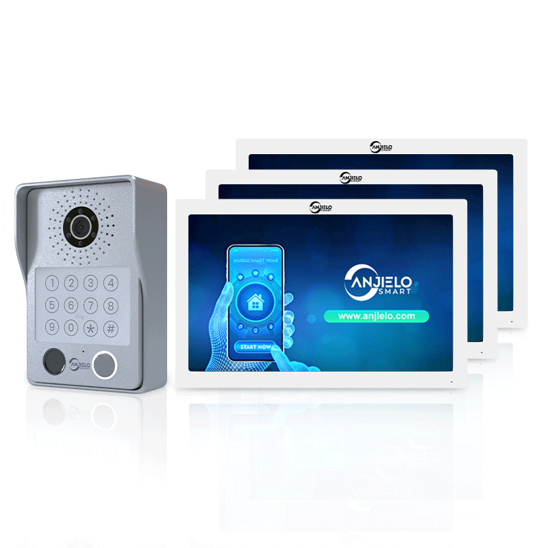 Anjielo Smart Advanced Smart Video Intercoms Door Access Control Device with Clear Audio & Visual Connectivity