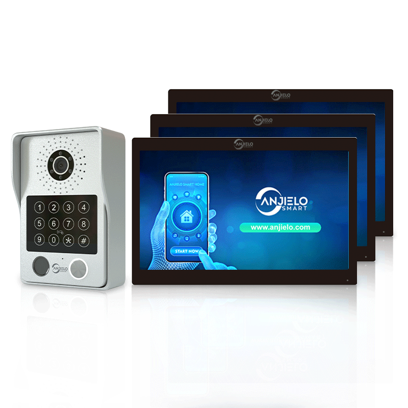 Anjielo Smart Advanced Smart Video Intercoms Door Access Control Device with Clear Audio & Visual Connectivity