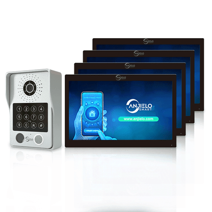 Anjielo Smart Advanced Smart Video Intercoms Door Access Control Device with Clear Audio & Visual Connectivity