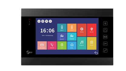 ANJIELO HD 1080p Smart Video Doorbell with 7-Inch Touchscreen Display Tuya Compatible Smart Door Phones