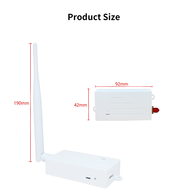 Anjielo Smart Professional WIFI Halow Bridges Kit Quickly Achieve Long-Distance Connections Up to 3 Kilometers