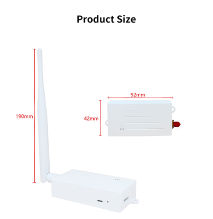 Anjielo Smart Professional WIFI Halow Bridges Kit Quickly Achieve Long-Distance Connections Up to 3 Kilometers
