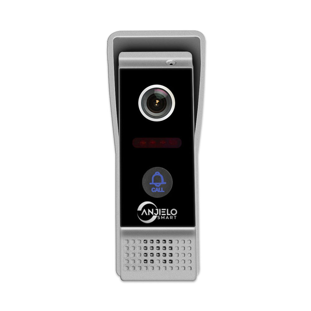 Tuya WiFi Video Doorbell with FHD 1080p Resolution - Color Touchscreen and Outdoor Use & Motion Detection for Enhanced Home Security