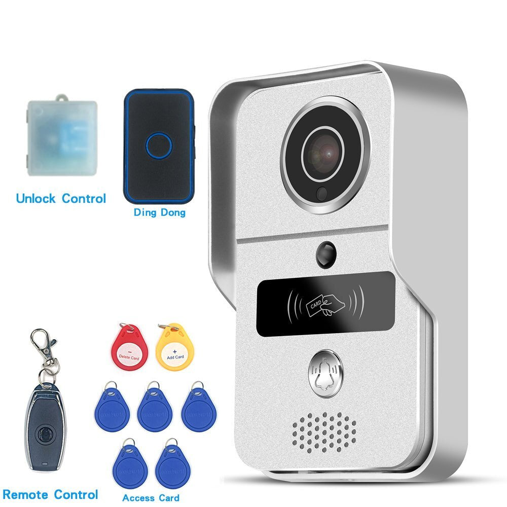 Wireless Tuya Video Intercom Doorbell High Definition 1080P Resolution & Integrated Home Safety Features