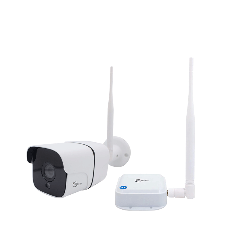 Anjielo Smart Home Motion Detecting Wi-Fi IP Camera by Anjielo - 5MP Resolution, Waterproof for Outdoor Use