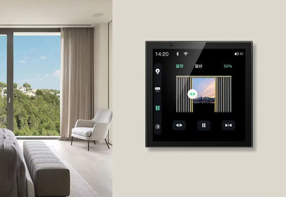 Anjielo Smart Home 4-Inch Smart Home Control Panel with High Definition Display & Full-Screen Touch