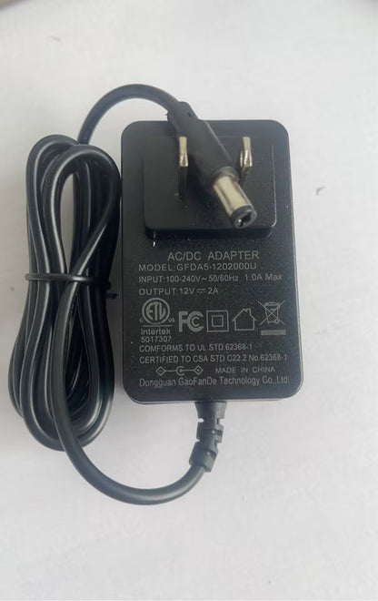 DC Power Adapter for ANJIELO Smart Home Video Intercom Systems - Compatible with All Models (12V-15V)