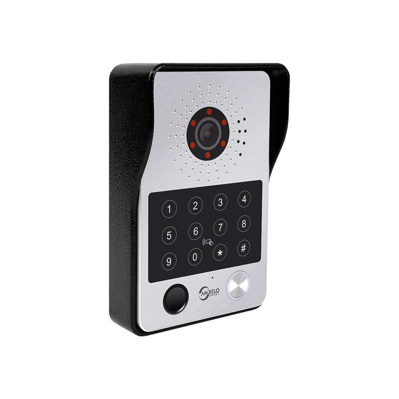 Anjielo Smart Home Multi-Featured Anjielo Security Doorbell Integrated Lock & Wide Angle IR LED Camera for Clear Daytime and Night Views