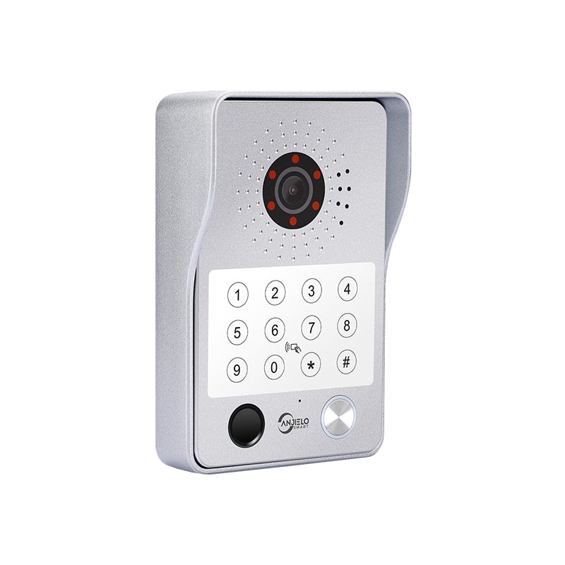 Anjielo Smart Home Multi-Featured Anjielo Security Doorbell Integrated Lock & Wide Angle IR LED Camera for Clear Daytime and Night Views