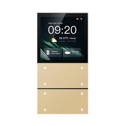 Anjielo Smart Home Tuya 4-Inc Smart Home Control Panel LCD Touch  Switch House Homekit Domotica Remote Home Automation WIFI all tuya Central Controller