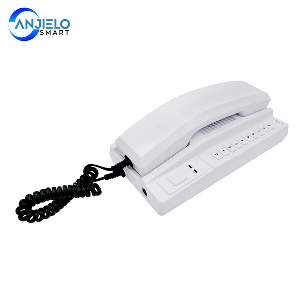 Anjielo 2.4GHz Wireless Audio Intercom System Access Door Phones Home Door Phones Residential Wireless Intercom System for Home Intercoms
